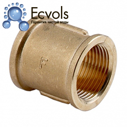 Муфта латунь ВР2"